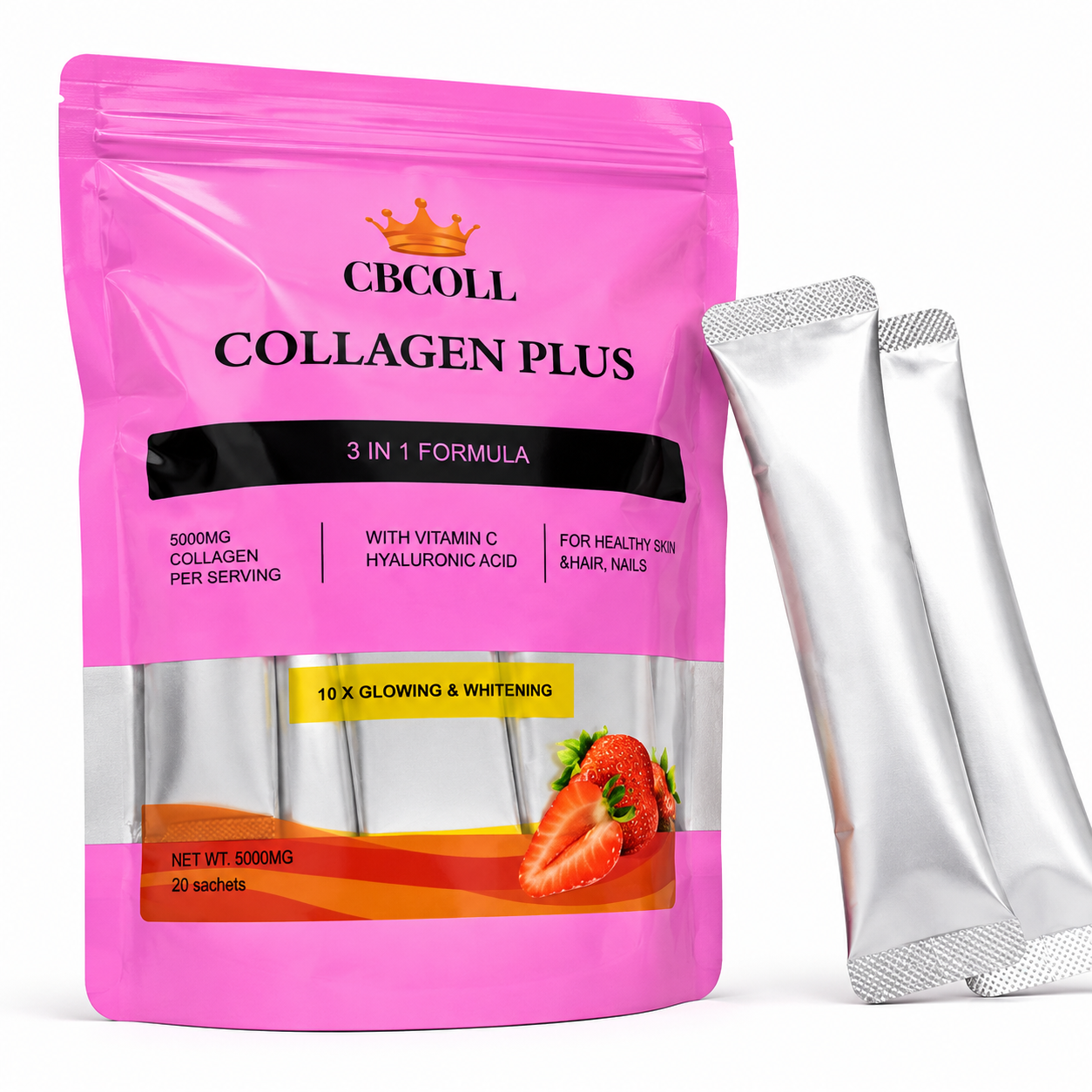 Marine Collagen & Hyaluronic Acid Supplement